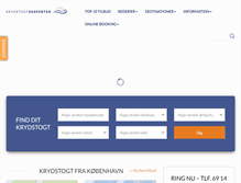 Tablet Screenshot of krydstogteksperten.dk
